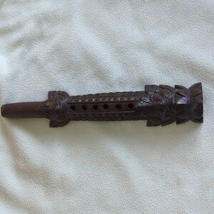 Vintage Balinese Wooden Flute.